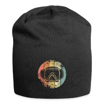 Taucher vintage Taucherbrillen Tauchen - Jersey-Beanie - Schwarz - Vorne