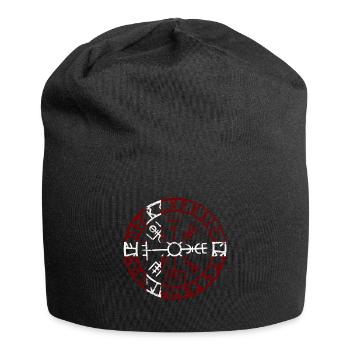VEGVVISIR DENMARK - Wikinger Kompass - Jersey-Beanie - Schwarz - Vorne