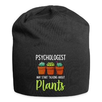 Psychologie psychologue thérapeute cadeau psyché - Bonnet en jersey - noir - Devant