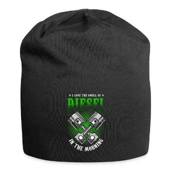 Diesel Diesel Engine Diesel Driver Truck Tuner Motif - Jersey Beanie - black - Front