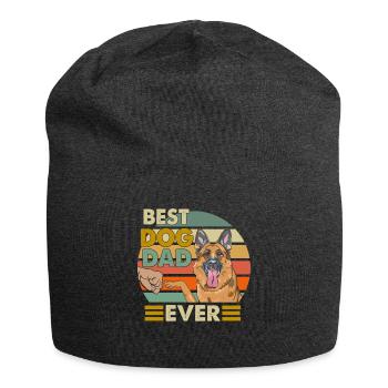 Deutscherschäferhund - Jersey-Beanie - Anthrazit - Vorne