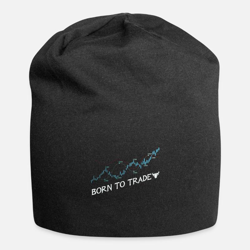 Trader - Bonnet en jersey - noir