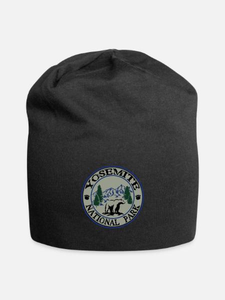 yosemite national park bear - Jersey Beanie - black