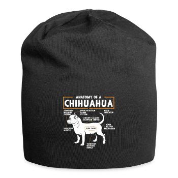 Chihuahua - Jersey Beanie - black - Front