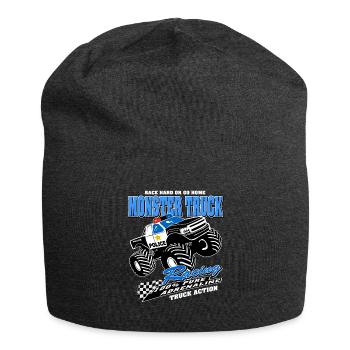Monster Truck - Ramassage - Big Foot - Bonnet en jersey - charbon - Devant