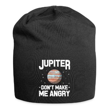 Astronomie - Jersey-Beanie - Schwarz - Vorne
