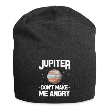 Astronomie - Jersey-Beanie - Anthrazit - Vorne