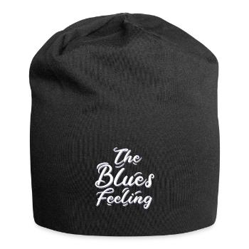 The Blues Feeling - Jersey-Beanie - Schwarz - Vorne