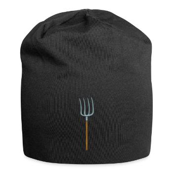 Fermier Pitchfork - Bonnet en jersey - noir - Devant