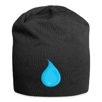 Waterdrop - Jersey Beanie - black - Front