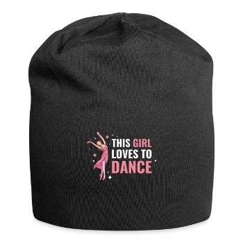 Dancing Dancer Dancer Dance Funny Gift - Bonnet en jersey - noir - Devant