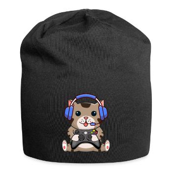 Gamer Gamer Funny DNA - Jersey Beanie - black - Front