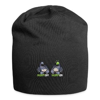 Skorpioff Skorpion Scorpion Insekt - Jersey-Beanie - Schwarz - Vorne