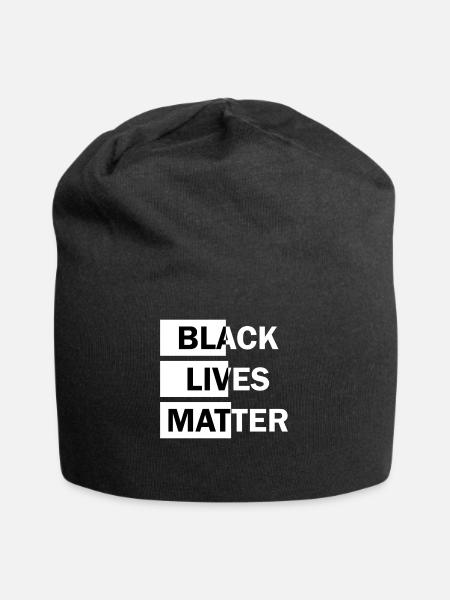 Black Lives Matter - Jersey-Beanie - Schwarz