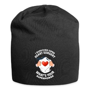 Superpower Bypass Surgery Heart Surgery Heart Surgery - Jersey Beanie - black - Front