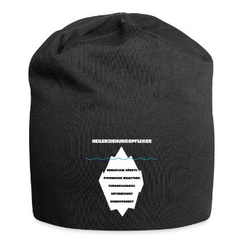 Heilerziehungspfleger HEP Eisberg - Jersey-Beanie - Schwarz - Vorne