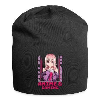 Manga Anime Cadeau -Anime & Vidéo Jeux Filles - Bonnet en jersey - noir - Devant