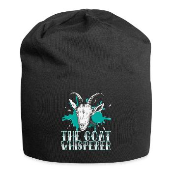 Landwirt Bäuerin - Jersey-Beanie - Schwarz - Vorne