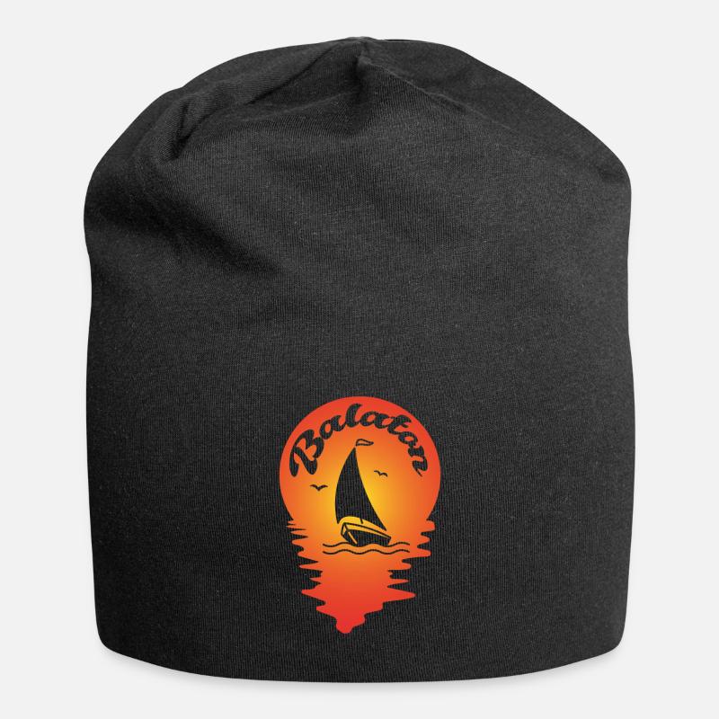 Balaton - Jersey-Beanie - Schwarz