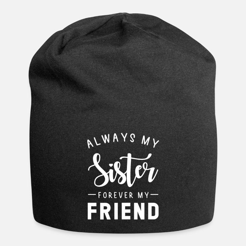 Sister Sisters - Jersey Beanie - black