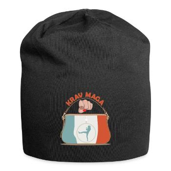Krav Maga Arts Martiaux Filles Femmes - Bonnet en jersey - noir - Devant