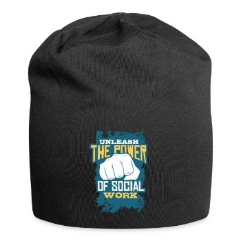 Social worker - Jersey Beanie - black - Front