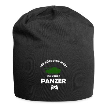 Panzerspiele - Jersey-Beanie - Schwarz - Vorne