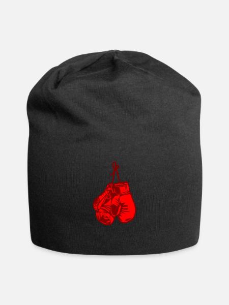 Boxe Boxer Gants De Boxe Cadeau - Bonnet en jersey - noir