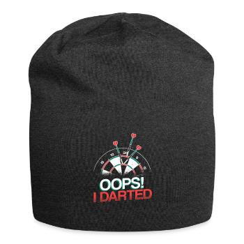 Oops I Darted Drôle De Fléchettes - Bonnet en jersey - charbon - Devant