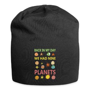 planets - Bonnet en jersey - noir - Devant