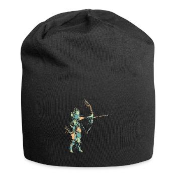 Tir à l’arc - Bonnet en jersey - noir - Devant