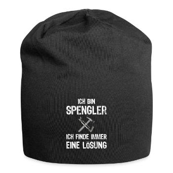 Spengler Dellendoktor Kfz Auto Beruf Lackierer - Jersey-Beanie - Schwarz - Vorne