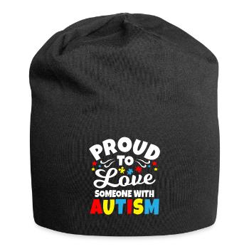 Autism - Jersey Beanie - black - Front