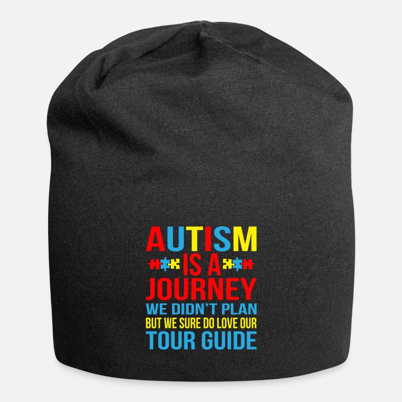 Autism - Jersey Beanie - black