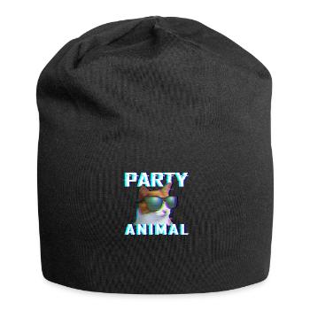 EDM Rave Electro Dubstep Hardstyle - Bonnet en jersey - noir - Devant