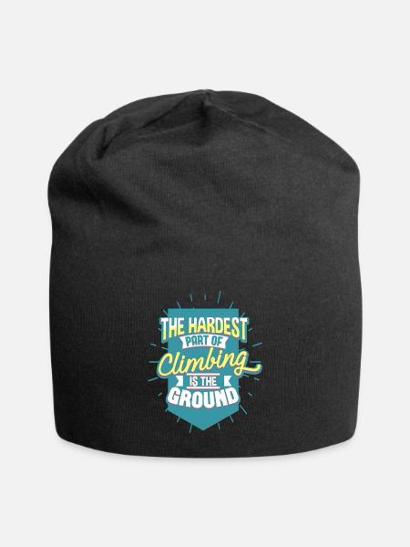 Escalade grimpeurs - Bonnet en jersey - noir