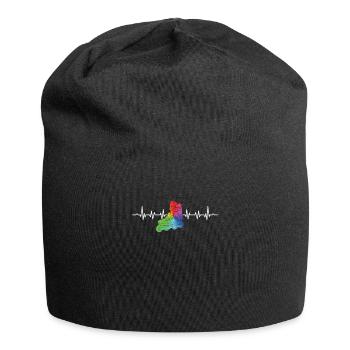 Inline Skates Heartbeat for Inline Skaters - Jersey Beanie - black - Front