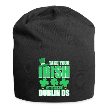 St Patrick’s Day Dublin - Bonnet en jersey - noir - Devant