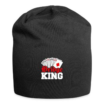 Bridge King - Jersey-Beanie - Schwarz - Vorne