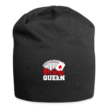 Bridge Queen - Jersey-Beanie - Schwarz - Vorne