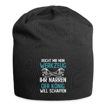 Kältetechniker Klimatechniker - Jersey-Beanie - Schwarz - Vorne