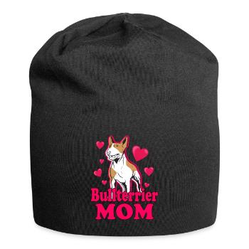 Bull Terrier Dog Dog Sands Bull terrier Mom - Jersey Beanie - black - Front