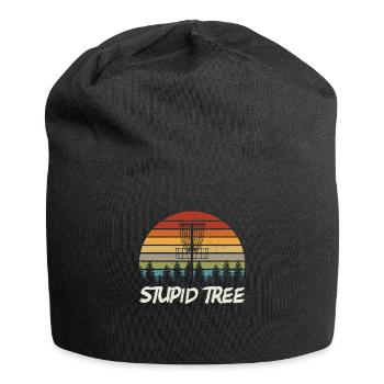 Disc Golf | Discgolf Discgolfspieler Geschenk - Jersey-Beanie - Schwarz - Vorne
