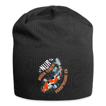 Nur noch einen Koi Karpfen Züchter Japan Fisch - Jersey-Beanie - Schwarz - Vorne