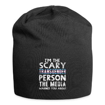 Transgender Trans - Jersey Beanie - black - Front