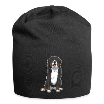 Berner Sennenhund Geschenk - Bonnet en jersey - noir - Devant