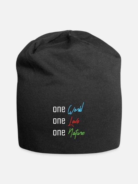 Sustainability - Jersey Beanie - black