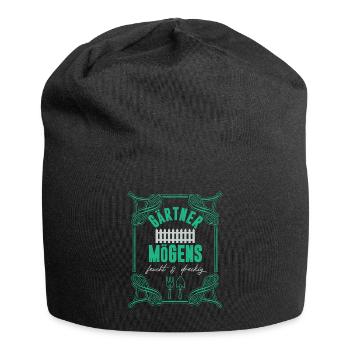 Gärtner Mögens Feucht Und Dreckig Gärtner - Jersey-Beanie - Schwarz - Vorne