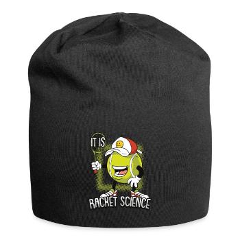 It Is Racket Science Lustiges Tennis für Tennis - Jersey-Beanie - Schwarz - Vorne