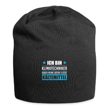 Klimatechniker Kältetechniker Kältetechnik - Jersey-Beanie - Schwarz - Vorne